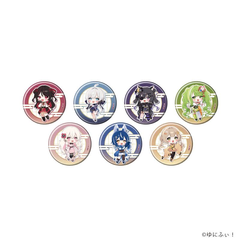 缶バッジ「ゆにふぃ！」02/ブラインド(7種)(公式イラスト)
