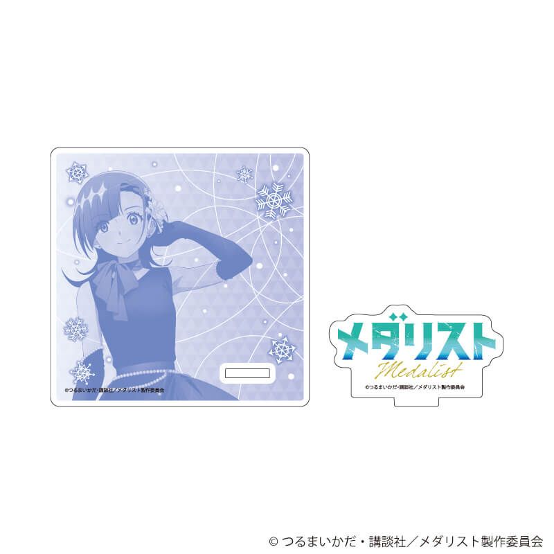 アクリルコースター「TVアニメ『メダリスト』」06/岡崎 いるか バンケットver.(描き下ろしイラスト)