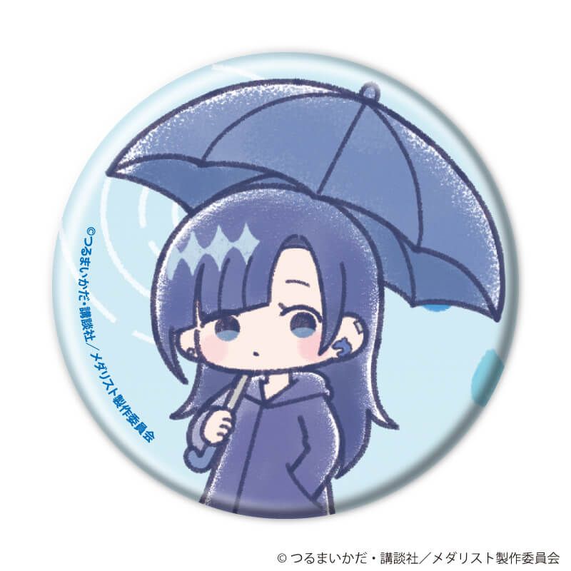 缶バッジ「TVアニメ『メダリスト』」06/雨の日ver. ブラインド(7種)(グラフアートイラスト)