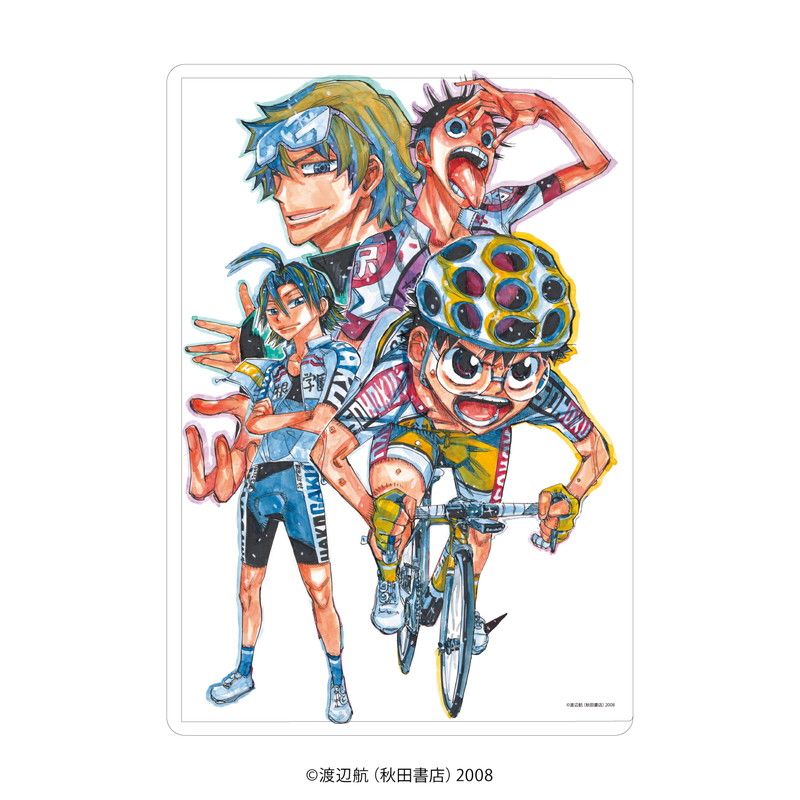 キャラクリアケース「弱虫ペダル」01/集合デザインA(公式イラスト)
