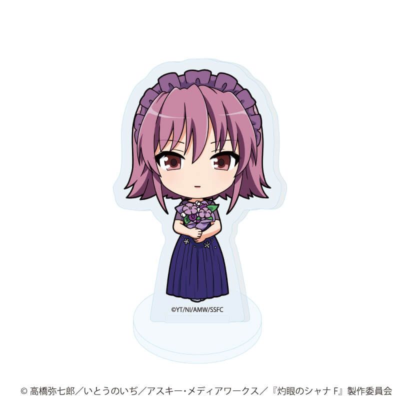 アクリルぷちスタンド「灼眼のシャナ」01/お祝いver. コンプリートセット(全6種)(ミニキャライラスト)
