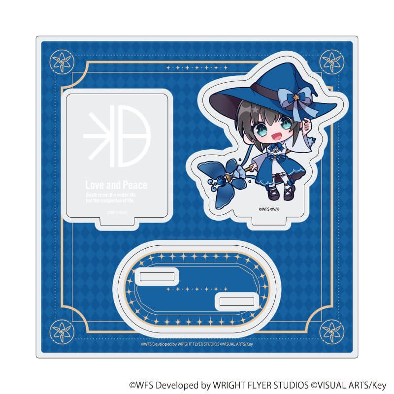 アクリルスタンドプレート「ヘブンバーンズレッド」02/蒼井えりか(ミニキャライラスト)