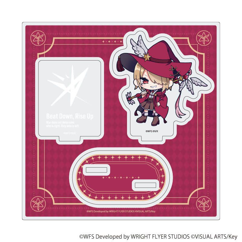 アクリルスタンドプレート「ヘブンバーンズレッド」01/茅森月歌(ミニキャライラスト)
