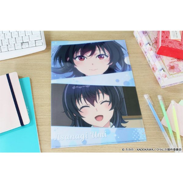 TVアニメ「クラスで2番目に可愛い女の子と友だちになった」 クリアファイル