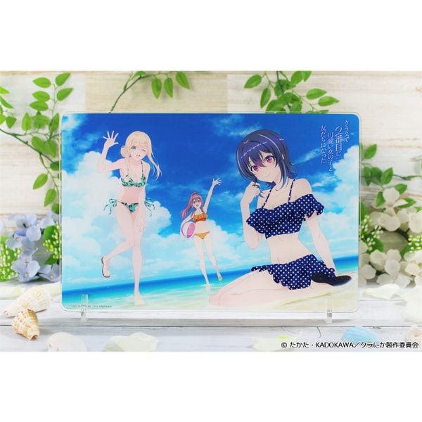 TVアニメ「クラスで2番目に可愛い女の子と友だちになった」 BIGアクリルボード