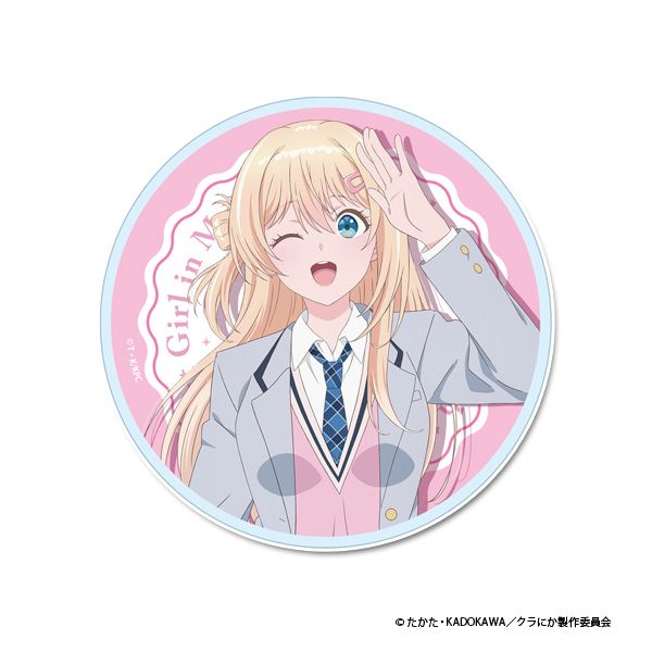 TVアニメ「クラスで2番目に可愛い女の子と友だちになった」 アクリルコースター【天海 夕】