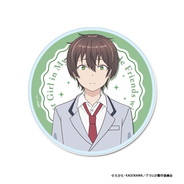 TVアニメ「クラスで2番目に可愛い女の子と友だちになった」 アクリルコースター【前原 真樹】