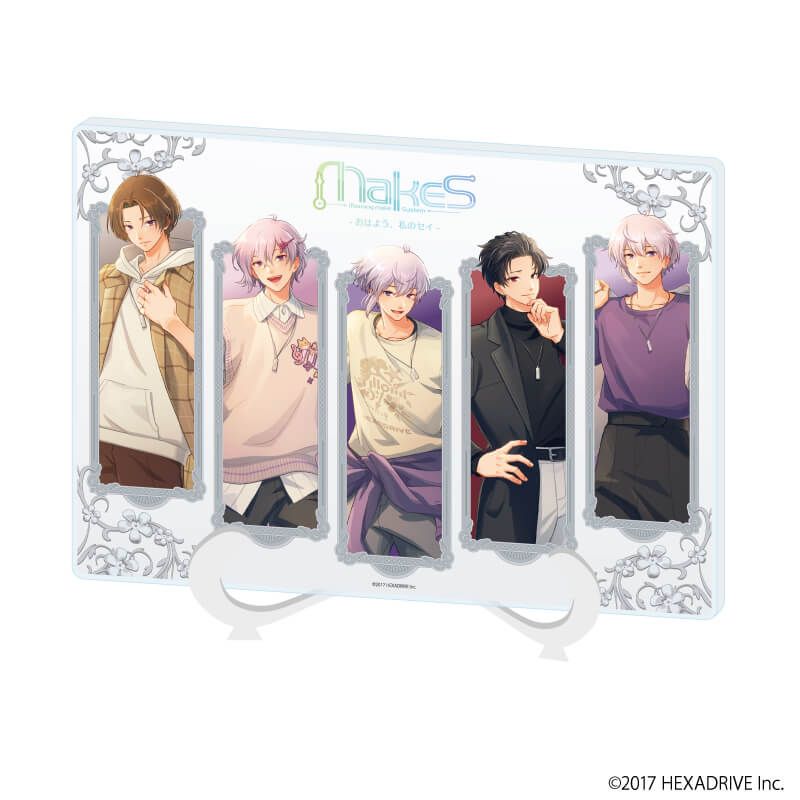 アクリルアートボード(A5サイズ)「MakeS -おはよう、私のセイ-」04/集合デザイン(公式イラスト)