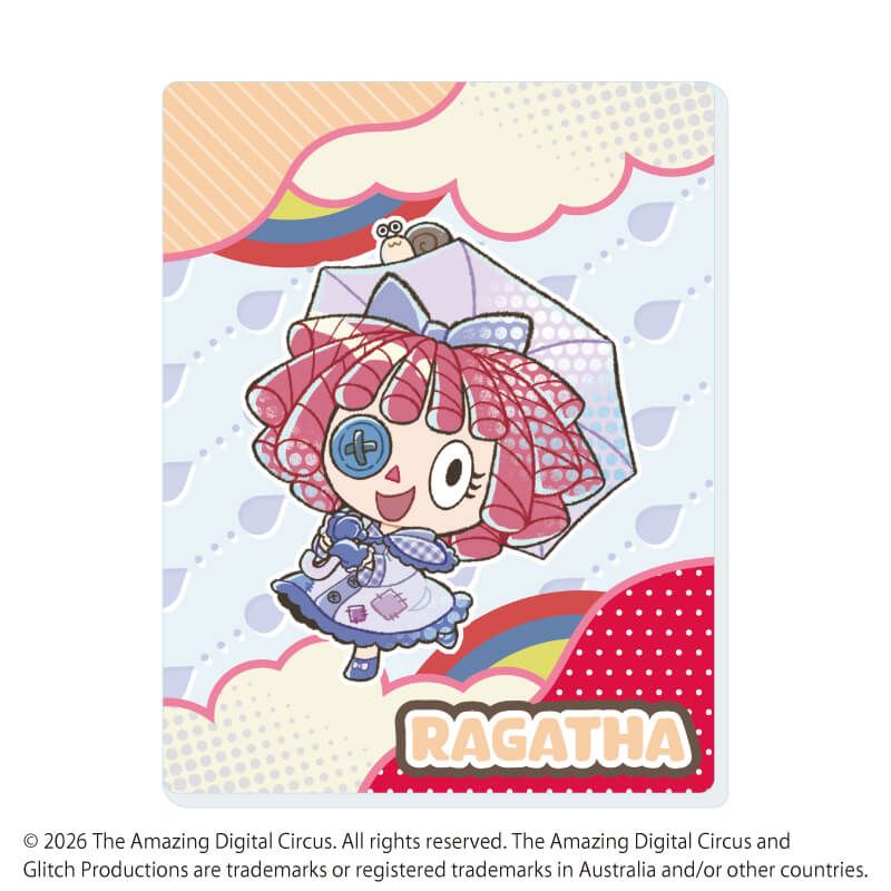 アクリルカード「アメイジング・デジタル・サーカス」03/雨ver. コンプリートセット(全11種)(描き起こしイラスト)