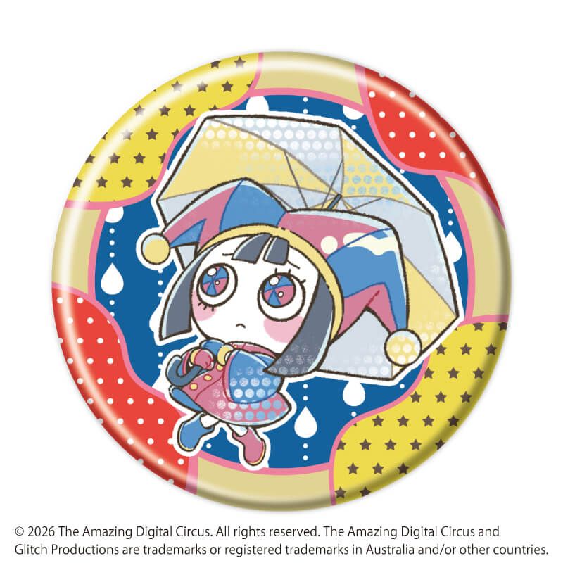 缶バッジ「アメイジング・デジタル・サーカス」03/雨ver. ブラインド(11種)(描き起こしイラスト)