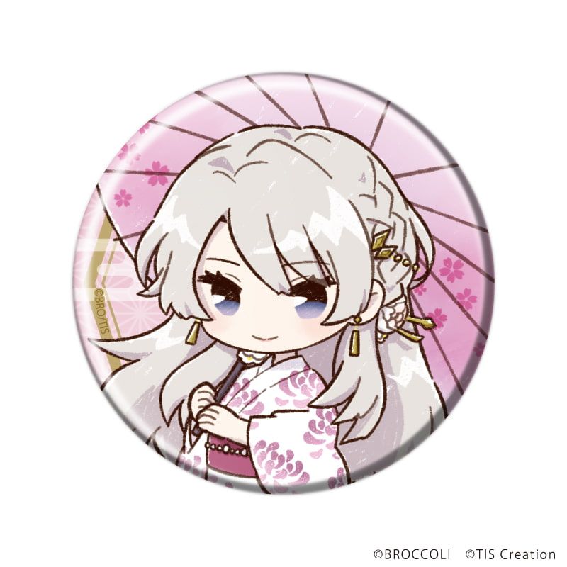 缶バッジ「泡沫のユークロニア -trail-」02/梅雨ver. コンプリートセット(全8種)(グラフアートイラスト)
