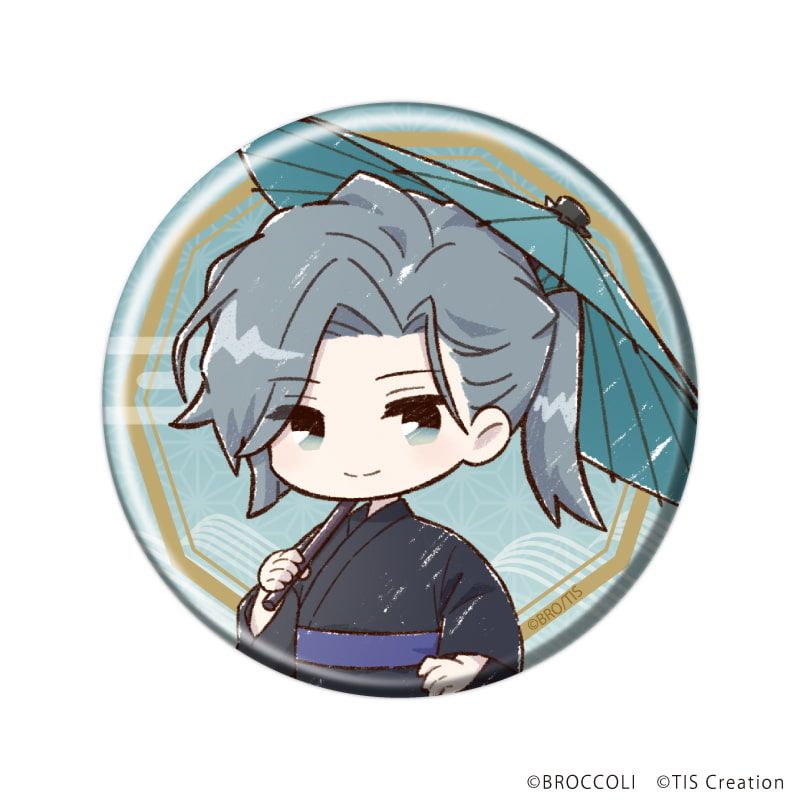 缶バッジ「泡沫のユークロニア -trail-」02/梅雨ver. コンプリートセット(全8種)(グラフアートイラスト)