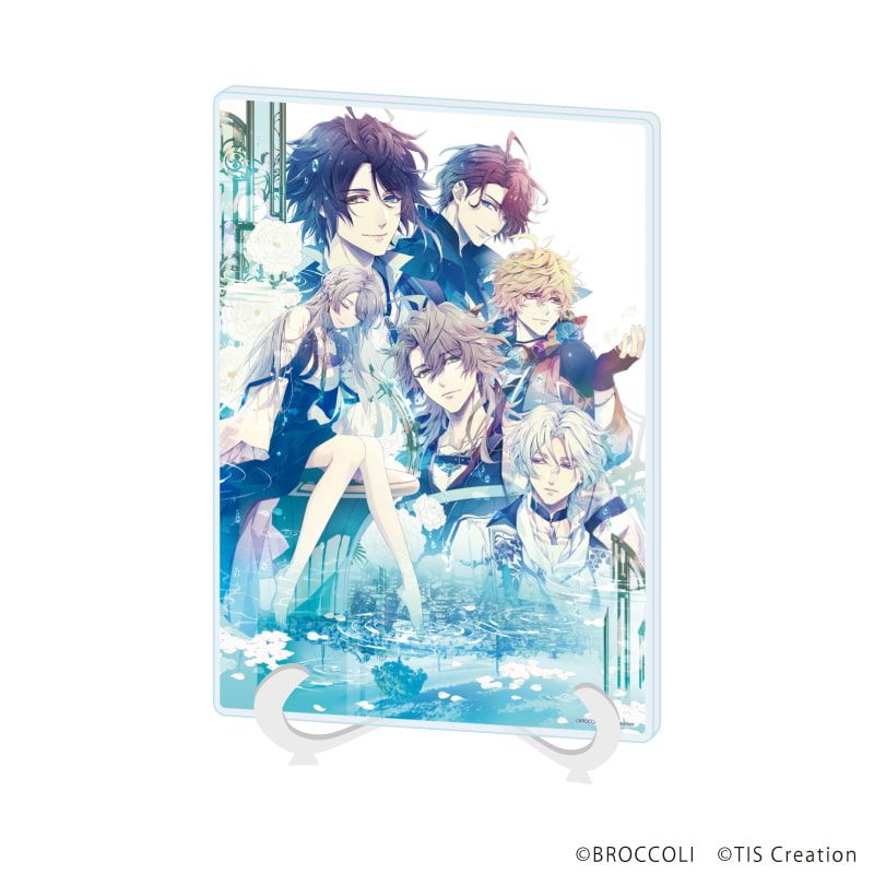 アクリルアートボード(A5サイズ)「泡沫のユークロニア -trail-」01/Aデザイン(公式イラスト)