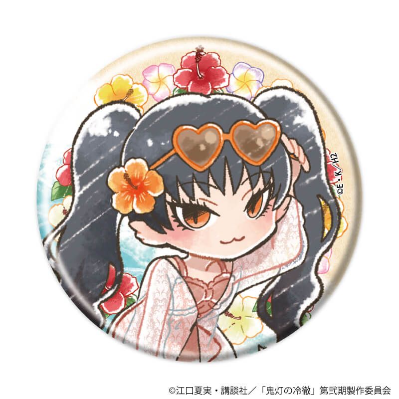 缶バッジ「TVアニメ『鬼灯の冷徹』」12/バカンスver. コンプリートセット(全7種)(グラフアートイラスト)