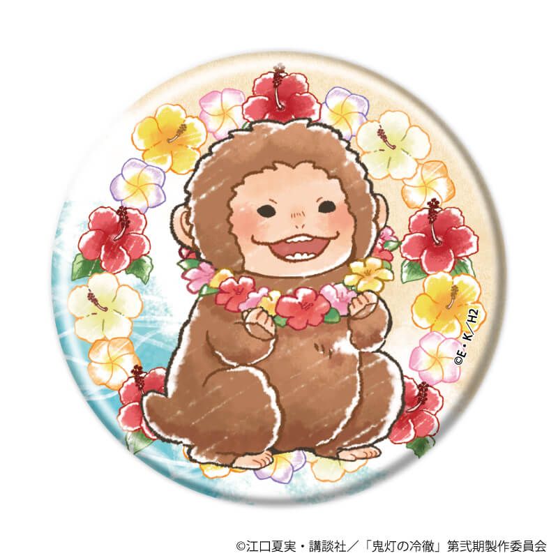 缶バッジ「TVアニメ『鬼灯の冷徹』」12/バカンスver. コンプリートセット(全7種)(グラフアートイラスト)