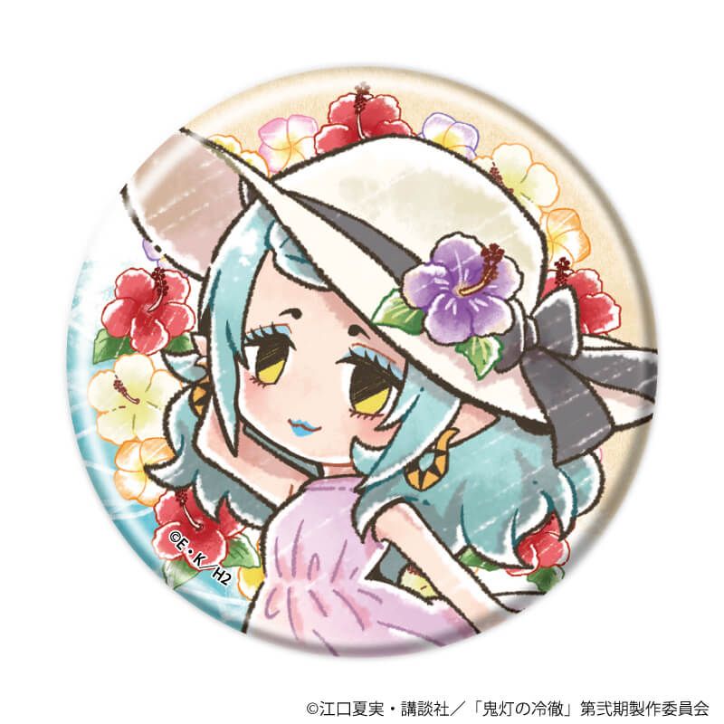 缶バッジ「TVアニメ『鬼灯の冷徹』」11/バカンスver. コンプリートセット(全6種)(グラフアートイラスト)