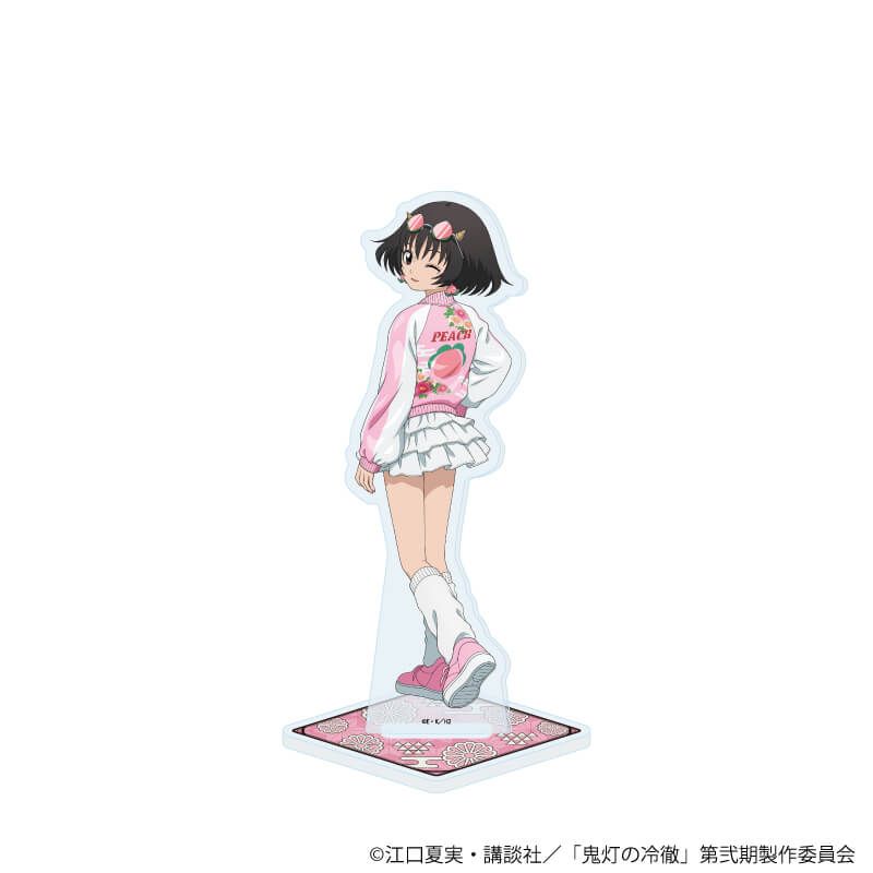 アクリルスタンド「TVアニメ『鬼灯の冷徹』」20/ピーチ・マキ スカジャンver.(描き下ろしイラスト)
