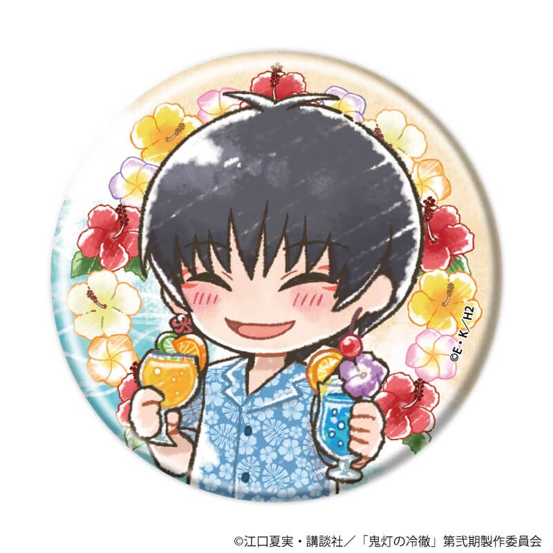 缶バッジ「TVアニメ『鬼灯の冷徹』」12/バカンスver. ブラインド(7種)(グラフアートイラスト)