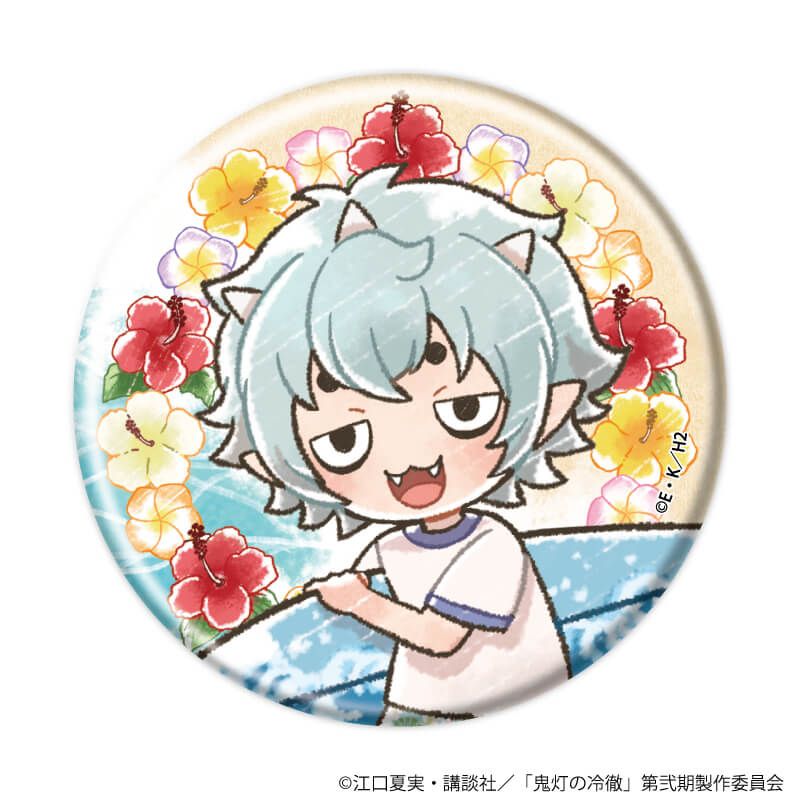 缶バッジ「TVアニメ『鬼灯の冷徹』」11/バカンスver. ブラインド(6種)(グラフアートイラスト)