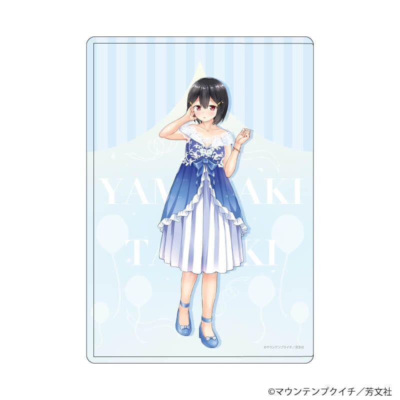 キャラクリアケース「球詠」02/山崎 珠姫 パーティードレスver.(描き下ろしイラスト)