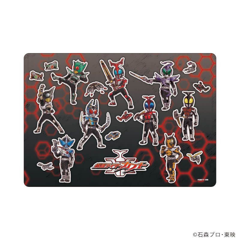 キャラクリアケース「仮面ライダーカブト」01/集合デザイン(グラフアートイラスト)