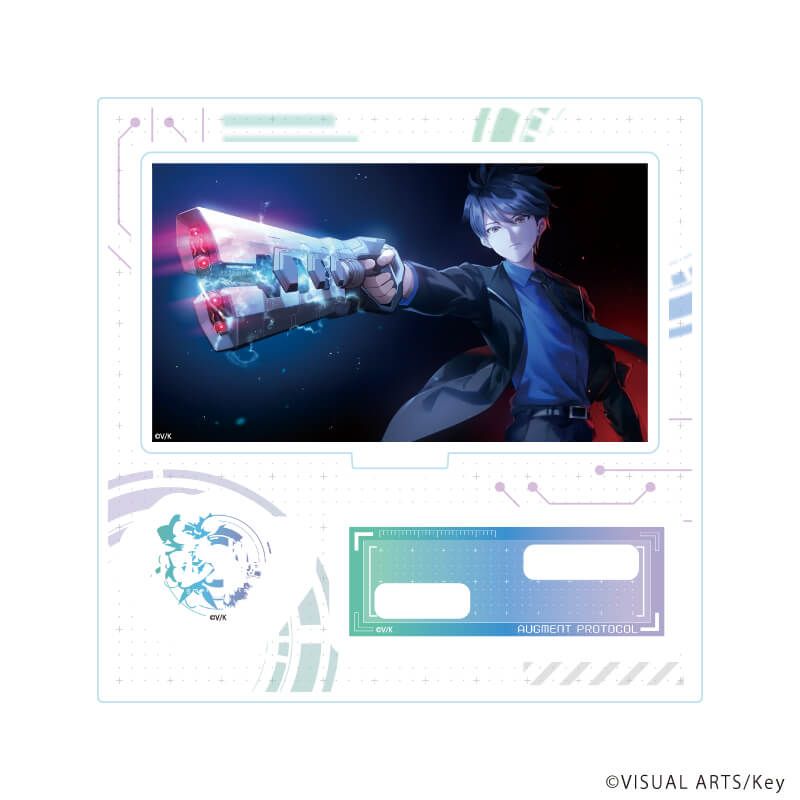 アクリルスタンドプレート「虹彩都市」02/喰木 紫苑(公式イラスト)