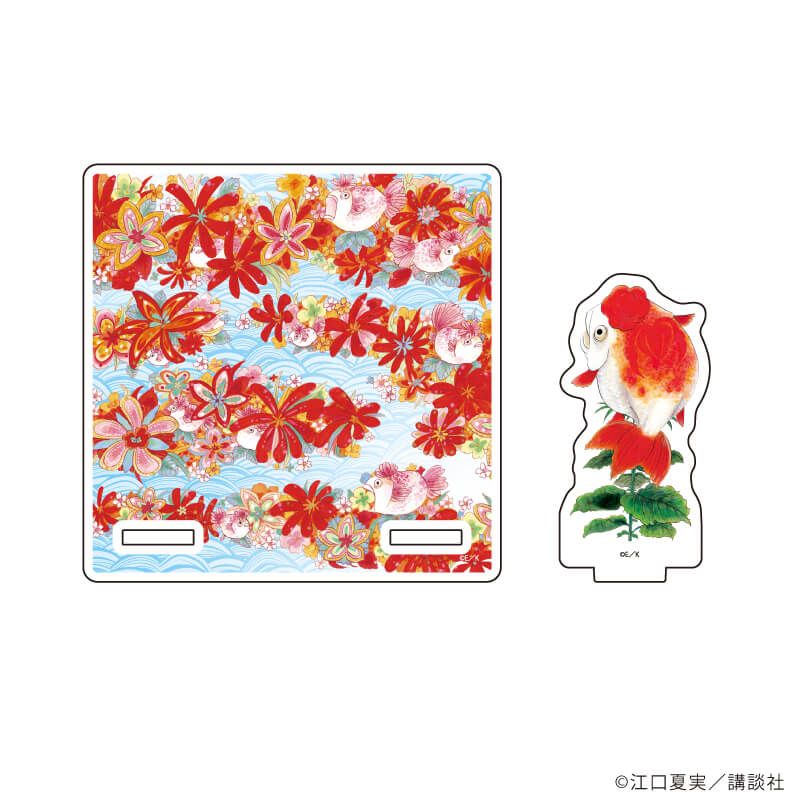 アクリルコースタースタンド「鬼灯の冷徹」02/金魚草(公式イラスト)