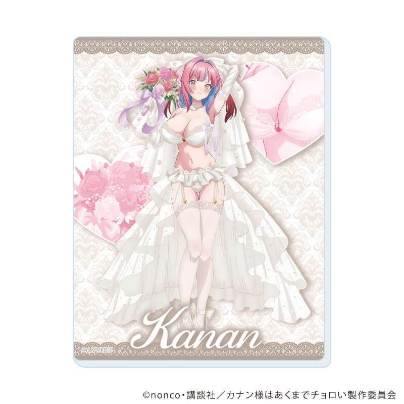 アクリルカード「TVアニメ『カナン様はあくまでチョロい』」01/水着ウェディングver. コンプリートセット(全6種)(描き下ろしイラスト)