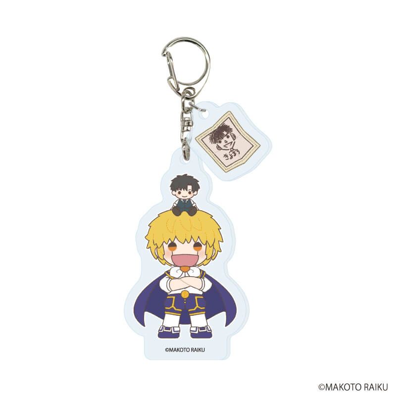 パーツ付きアクリルキーホルダー「金色のガッシュ!!」01/コンプリートセット(全6種)B(ぽてぬいアート)