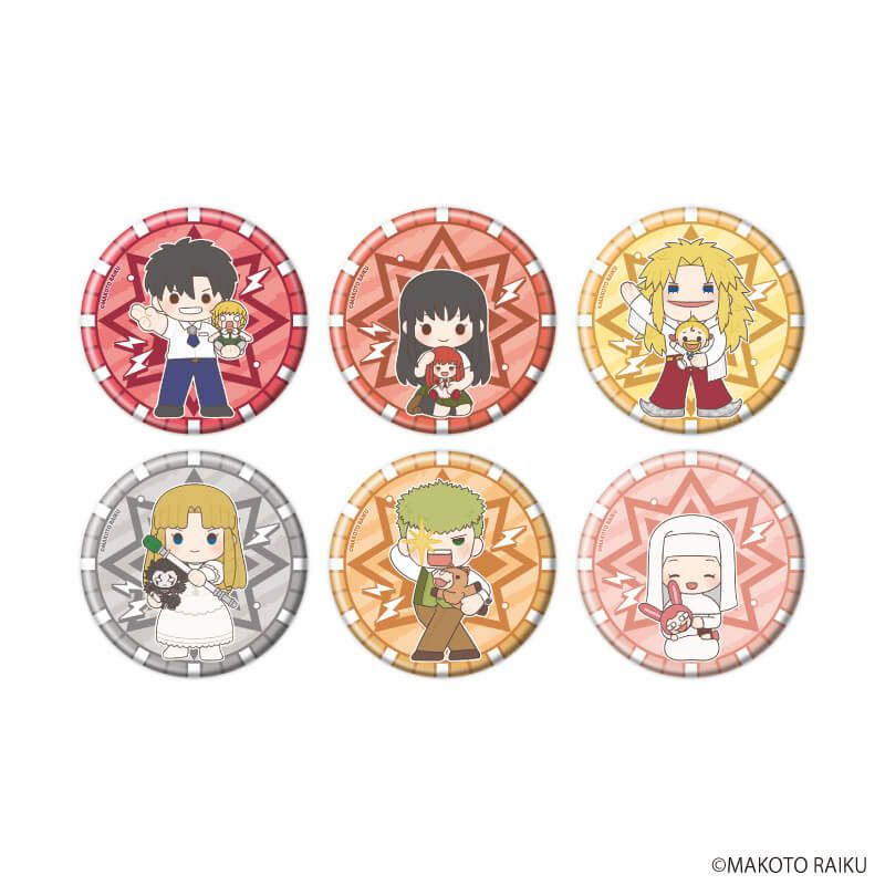 缶バッジ「金色のガッシュ!!」07/コンプリートセット(全6種)(ぽてぬいアート)