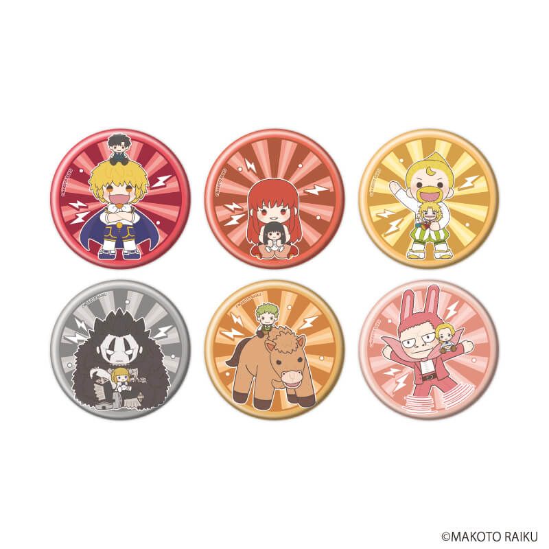 缶バッジ「金色のガッシュ!!」02/ブラインド(6種)(ぽてぬいアート)