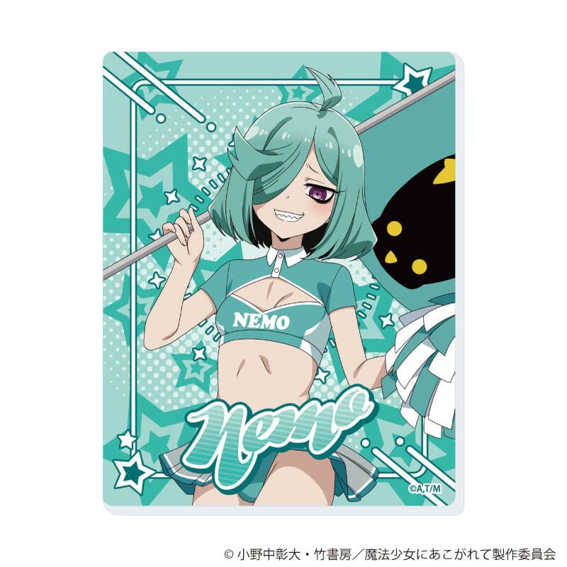 アクリルカード「魔法少女にあこがれて」07/コンプリートセット(全5種)(描き下ろしイラスト)