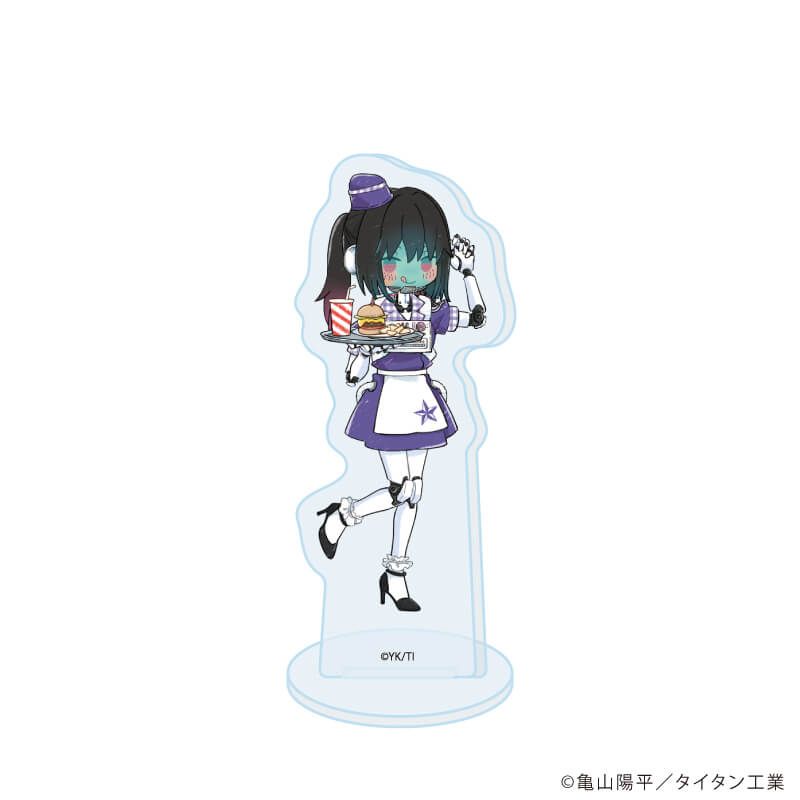 アクリルぷちスタンド「TVアニメ『銀河特急 ミルキー☆サブウェイ』」01/コンプリートセット(全7種)ダイナーver.(グラフアートイラスト)