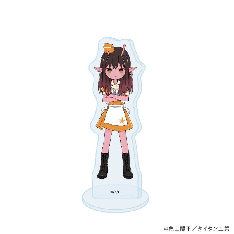 アクリルぷちスタンド「TVアニメ『銀河特急 ミルキー☆サブウェイ』」01/コンプリートセット(全7種)ダイナーver.(グラフアートイラスト)