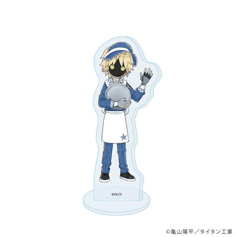 アクリルぷちスタンド「TVアニメ『銀河特急 ミルキー☆サブウェイ』」01/ブラインド(7種)ダイナーver.(グラフアートイラスト)