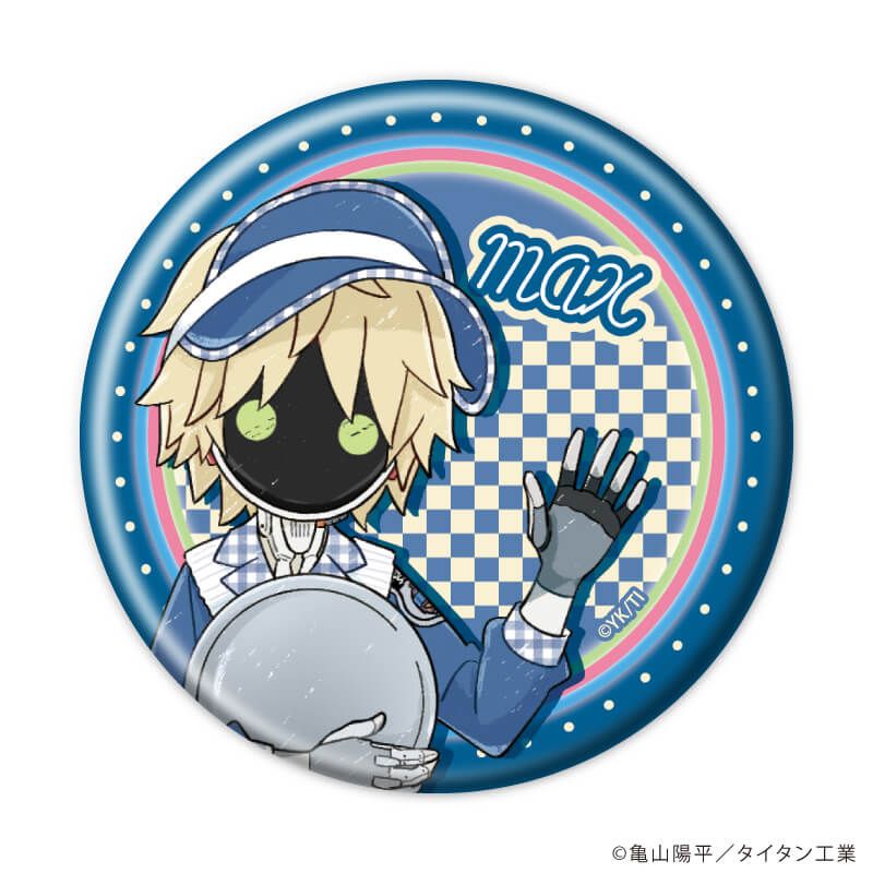 缶バッジ「TVアニメ『銀河特急 ミルキー☆サブウェイ』」02/ブラインド(7種)ダイナーver.(グラフアートイラスト)