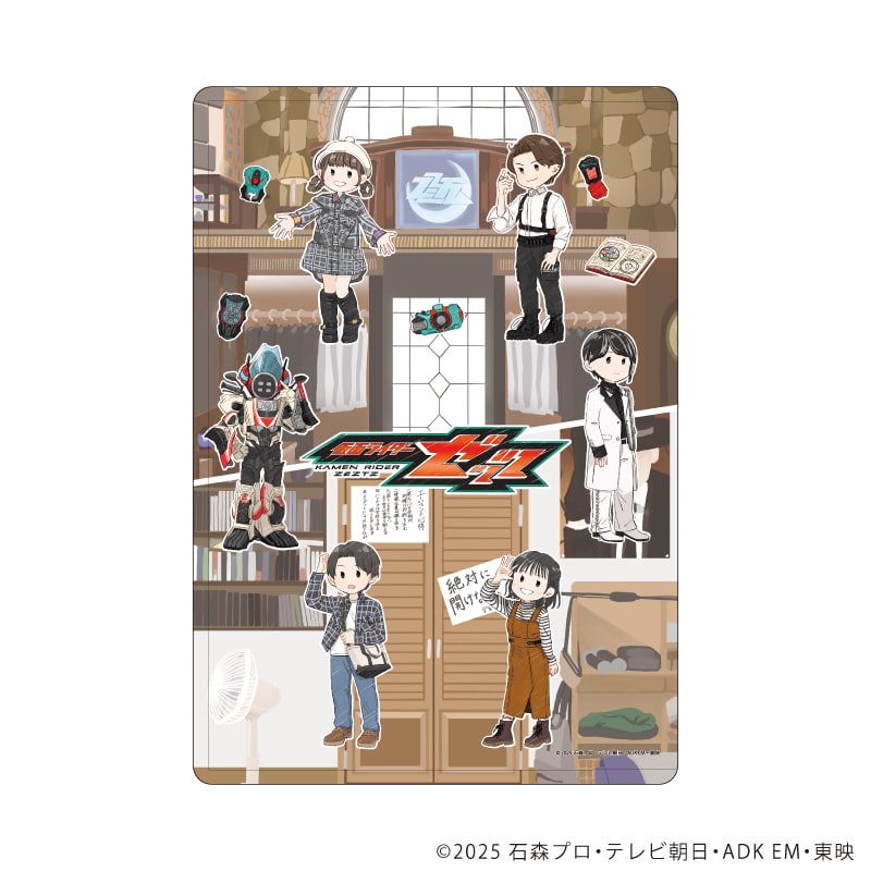 キャラクリアケース「仮面ライダーゼッツ」02/集合デザインB(グラフアートイラスト)