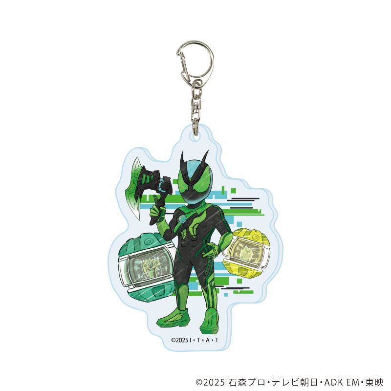 アクリルキーホルダー「仮面ライダーゼッツ」01/ブラインド(13種)(グラフアートイラスト)