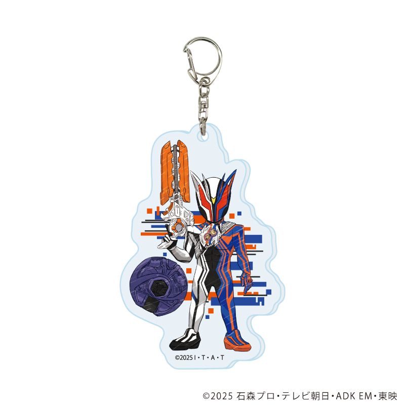 アクリルキーホルダー「仮面ライダーゼッツ」01/ブラインド(13種)(グラフアートイラスト)