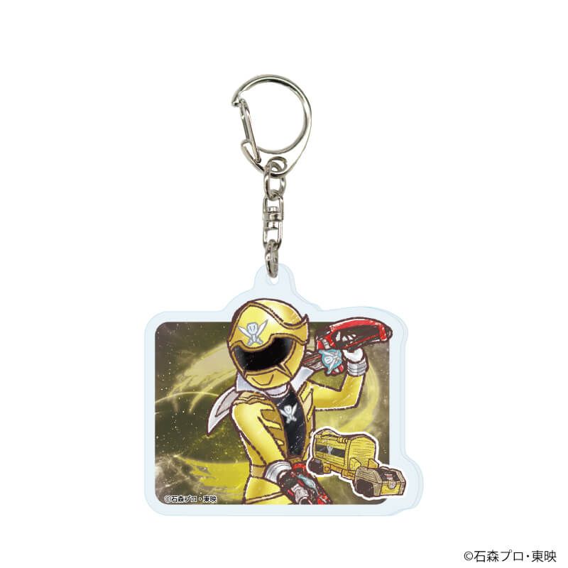 アクリルキーホルダー「海賊戦隊ゴーカイジャー」01/コンプリートセット(全6種)(グラフアートイラスト)