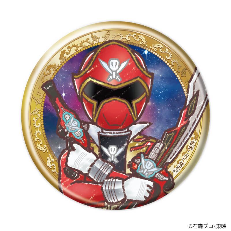 缶バッジ「海賊戦隊ゴーカイジャー」01/ブラインド(6種)(グラフアートイラスト)