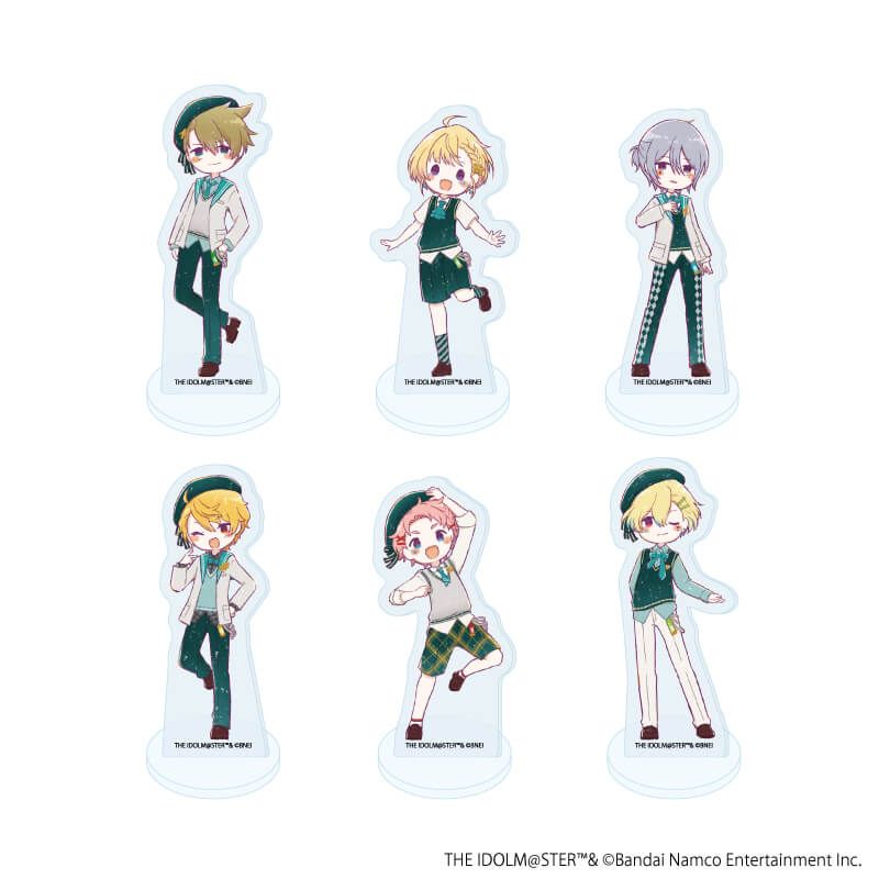 アクリルぷちスタンド「アイドルマスター SideM」22/オリジナル衣装ver. コンプリートセット(全6種)(グラフアートイラスト)