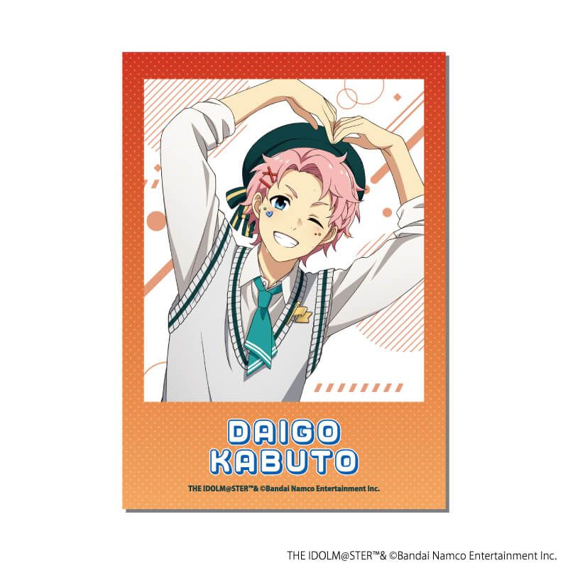 インスタントフォト風カード「アイドルマスター SideM」06/兜 大吾 オリジナル衣装ver.(描き下ろしイラスト)