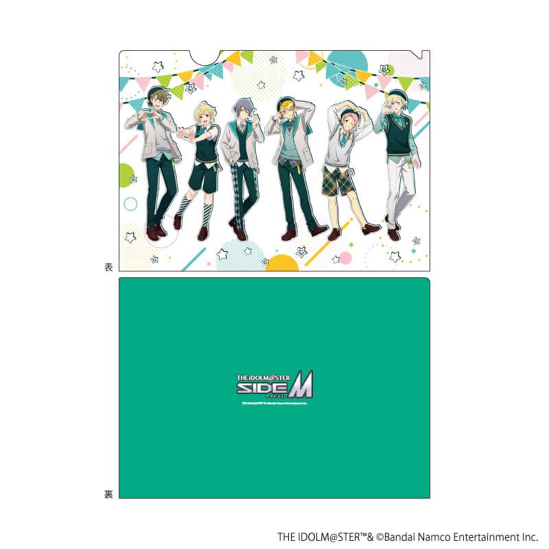 クリアファイル「アイドルマスター SideM」04/集合デザイン オリジナル衣装ver.(描き下ろしイラスト)