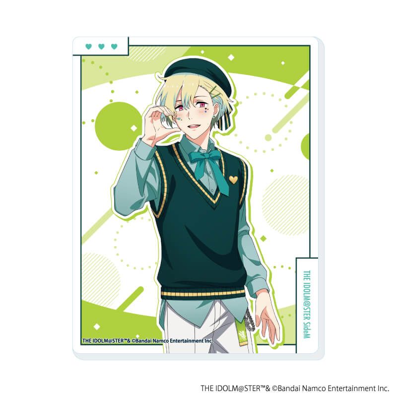 アクリルカード「アイドルマスター SideM」20/オリジナル衣装ver. コンプリートセット(全6種)(描き下ろしイラスト)