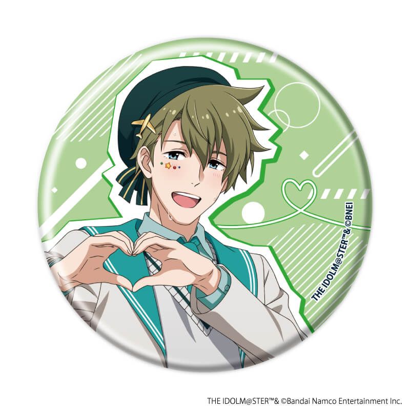 缶バッジ「アイドルマスター SideM」37/オリジナル衣装ver. コンプリートセット(全6種)(描き下ろしイラスト)