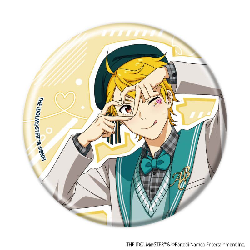 缶バッジ「アイドルマスター SideM」37/オリジナル衣装ver. コンプリートセット(全6種)(描き下ろしイラスト)