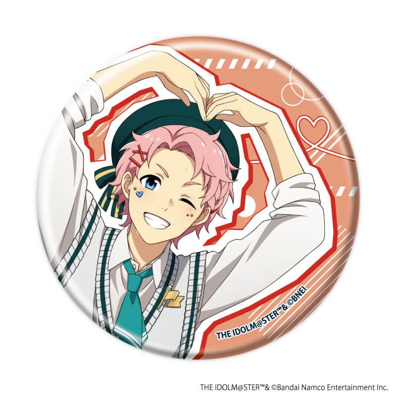 缶バッジ「アイドルマスター SideM」37/オリジナル衣装ver. コンプリートセット(全6種)(描き下ろしイラスト)