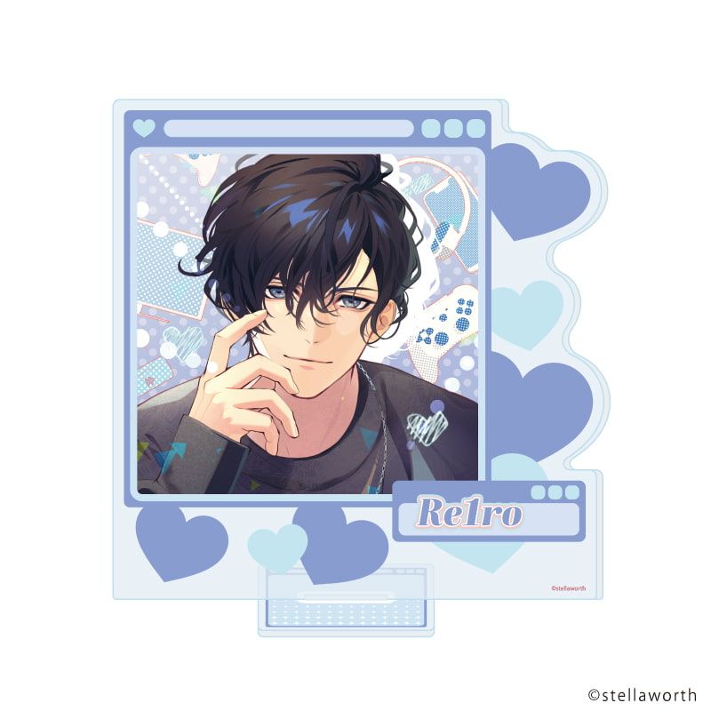 アクリルスタンド『#Sweet IRL』03/Re1ro(公式イラスト)