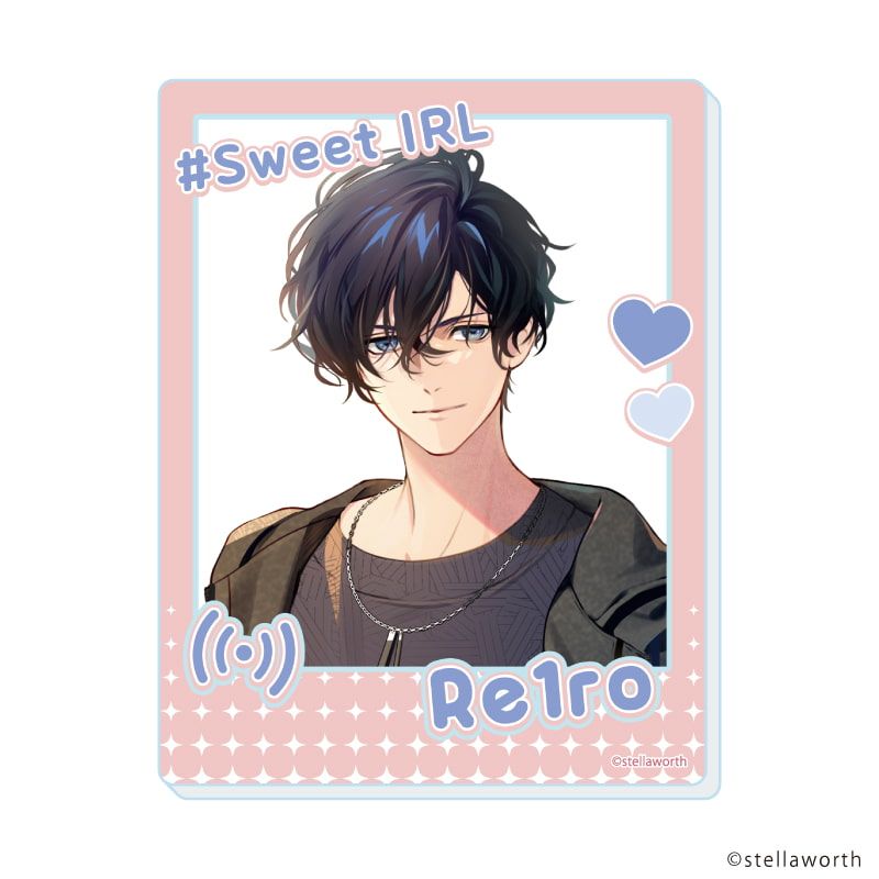 アクリルカード『#Sweet IRL』01/ブラインド(6種)(公式イラスト)